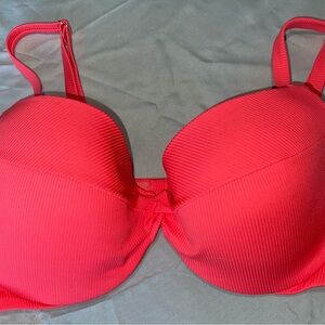 VS Red Coral Bikini Top